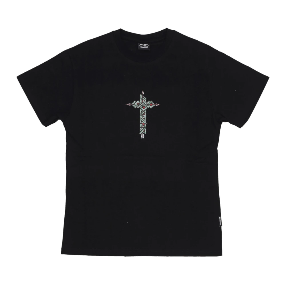 Propaganda Zwarte heren tee met logoprint Black Heren