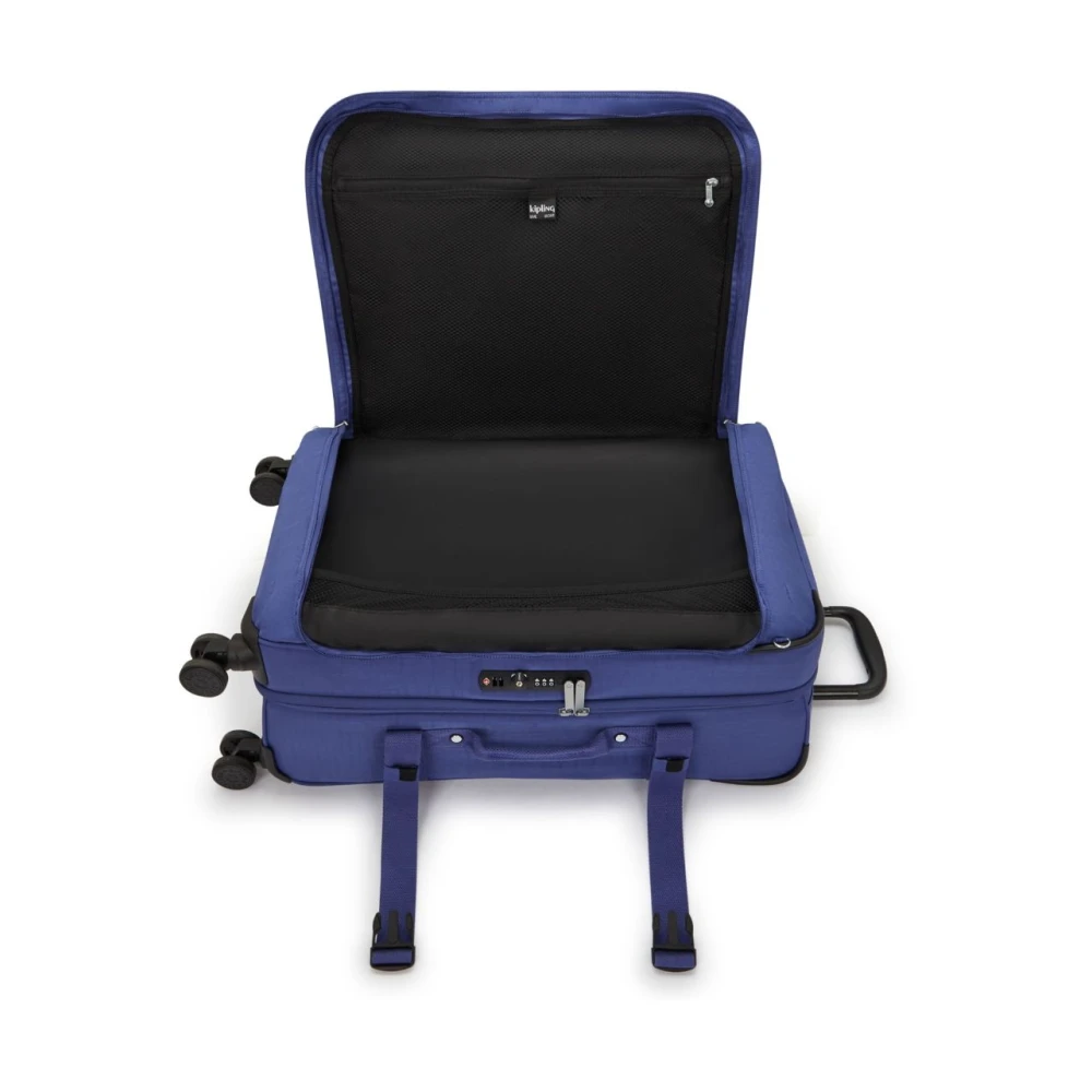 Kipling Spontane Trolley met 4 Wielen Blue Unisex