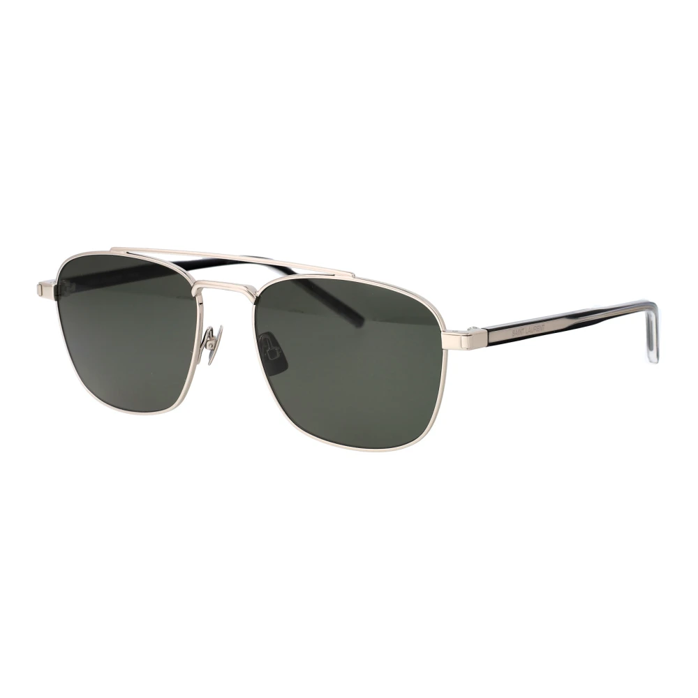 Saint Laurent Unisex Gray Sunglasses