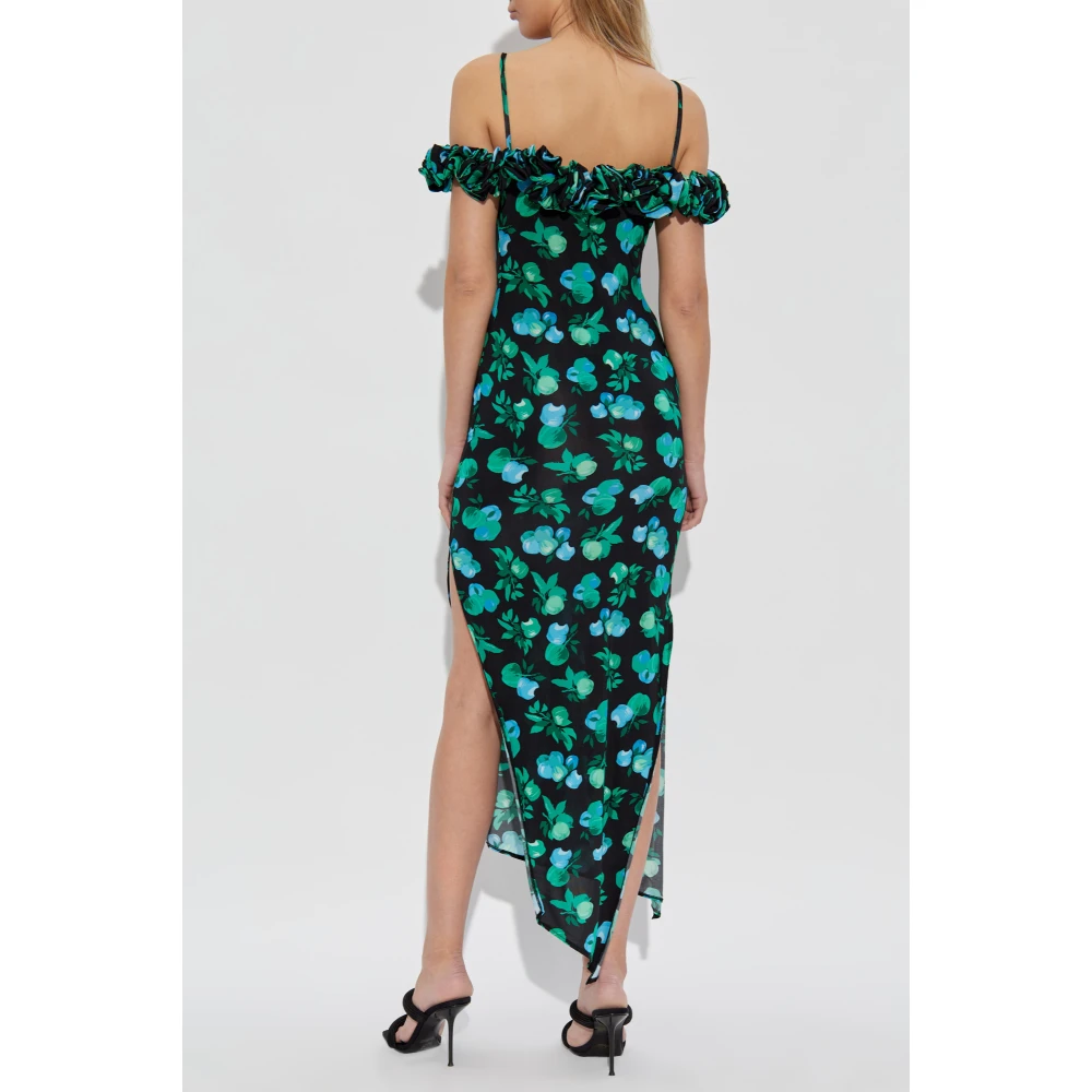 Coperni Gedrukte jurk Green Dames