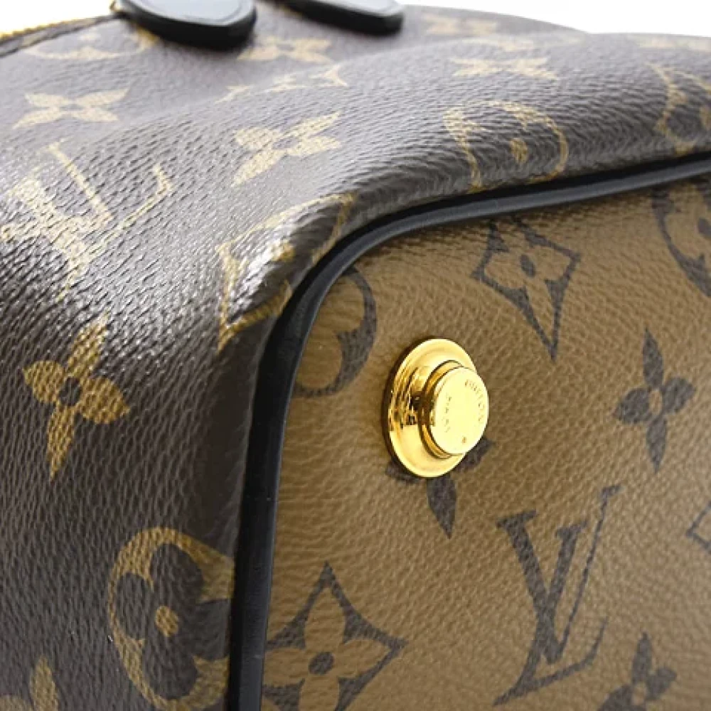 Louis Vuitton Vintage Pre-owned Canvas handbags Brown Dames