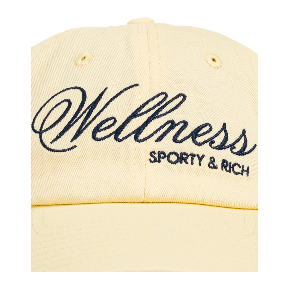 Sporty & Rich Baseball cap Yellow Unisex