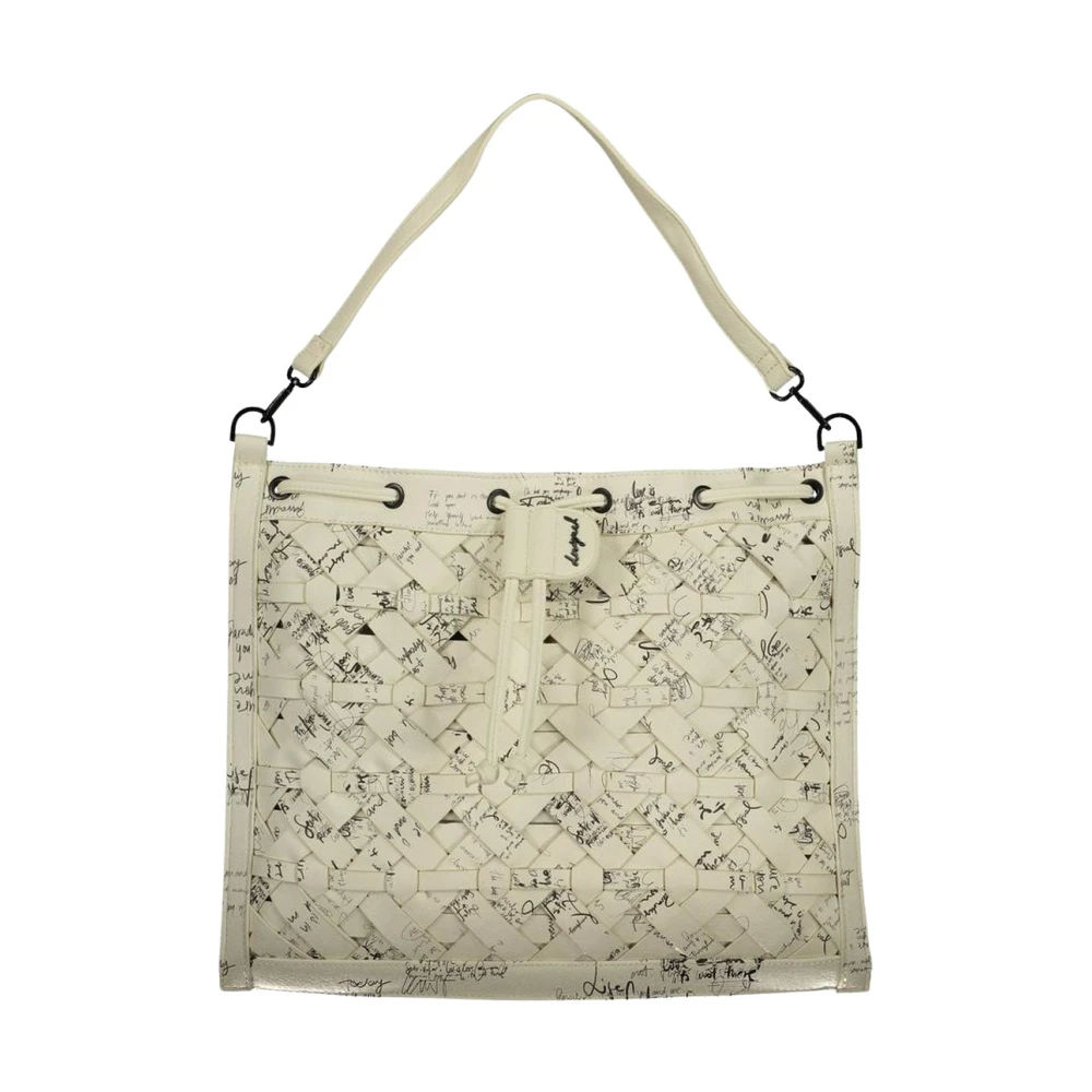 Desigual Donna Bianco Borse, Taglia Unica, New, - Immagine 4