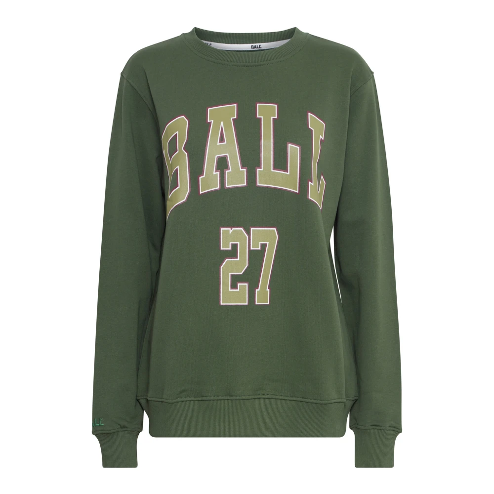 Ball Luxe Sweatshirt Hunter Stijl Green Dames