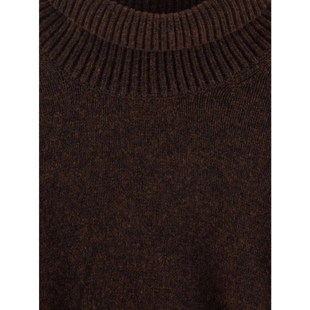 Khaite Luxe Cashmere Gebreid Brown Dames