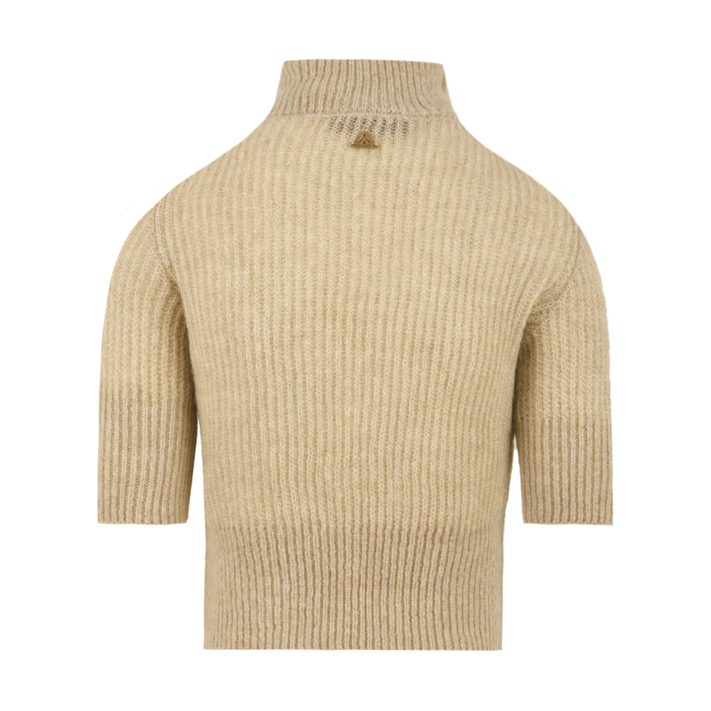 Akep Crème Sweaters voor een stijlvolle look Beige Dames