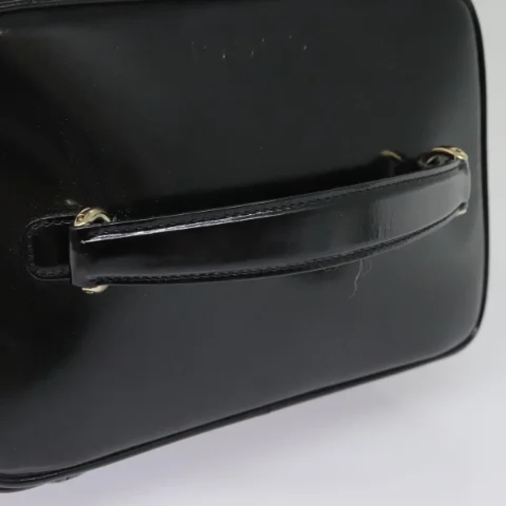 Gucci Vintage Pre-owned Fabric gucci-bags Black Dames