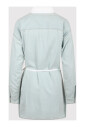 lace-up-wrap-dress-with-metal-logo