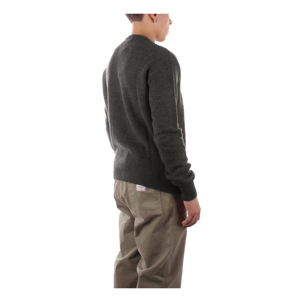 Costume National Groene trui met voorlogo Green Heren