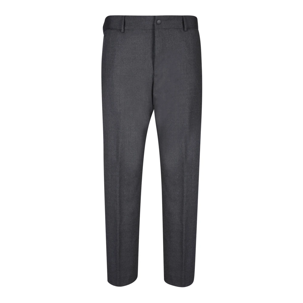 Pt Torino Men's Gray Suit Trousers, 2XL, Grey Wool Blend Tailored Trousers