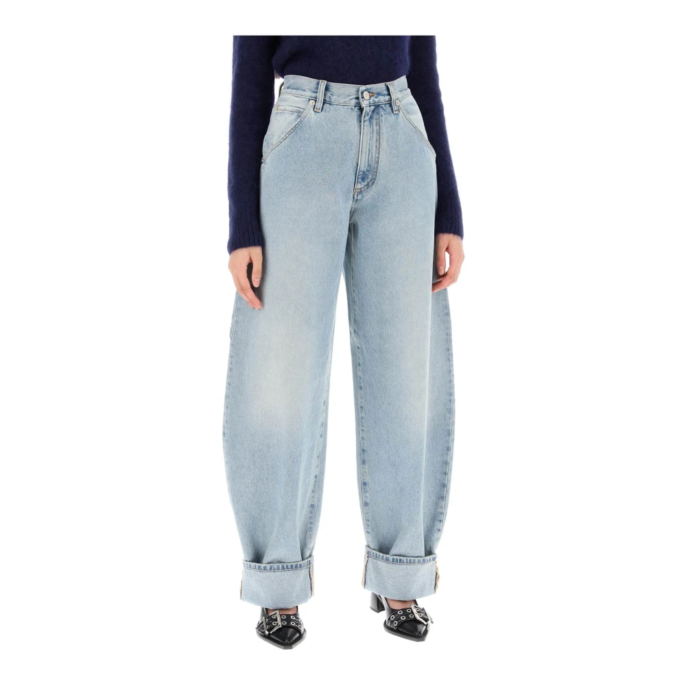 Darkpark Loose-fit Jeans Blue Dames