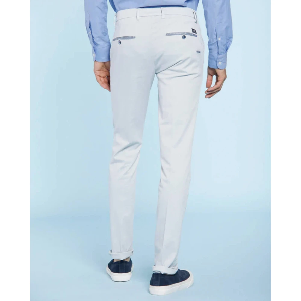 Mason's Klassieke Chino Broek Gray Heren