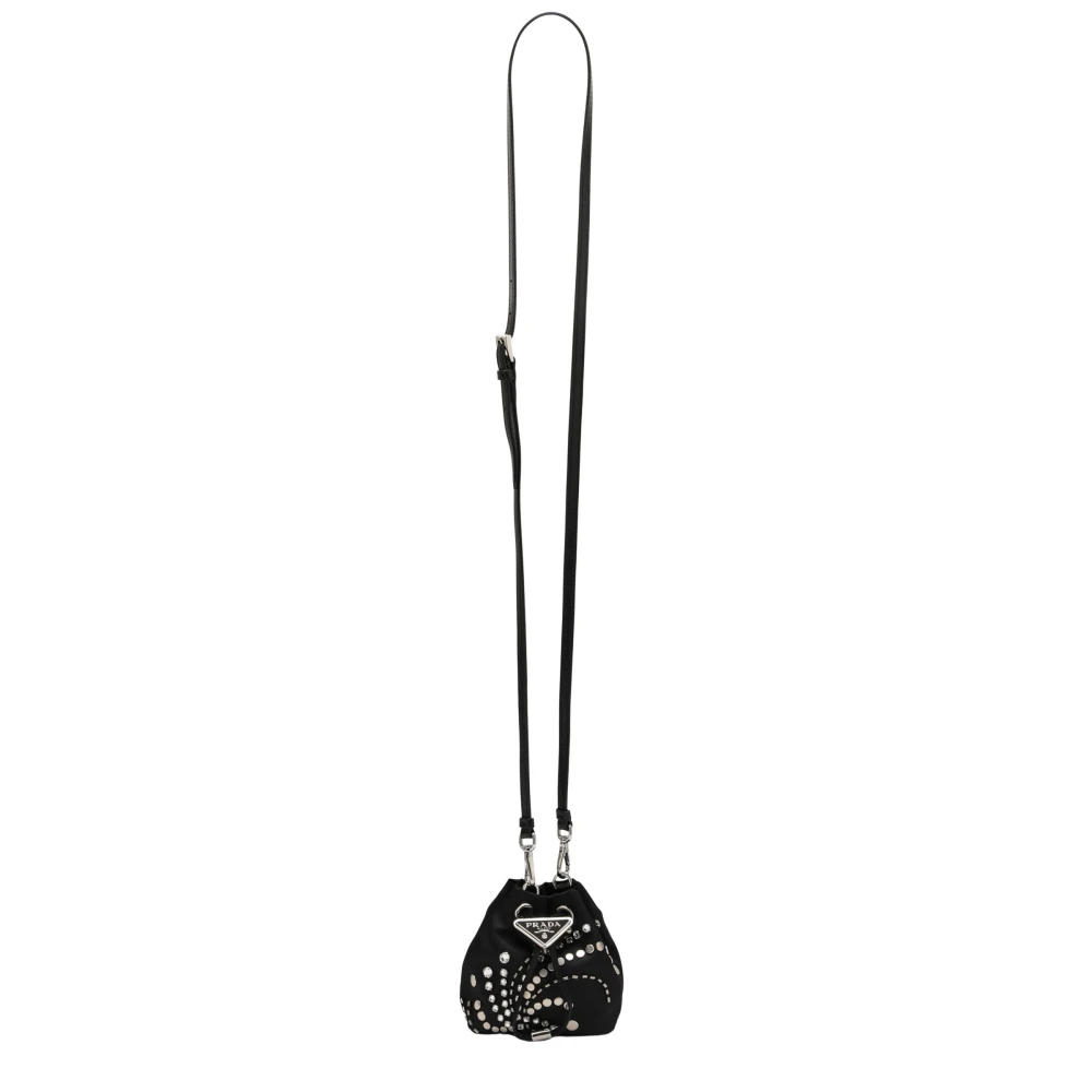 Prada Compacte Stijlvolle Tas voor Essentials Black Dames