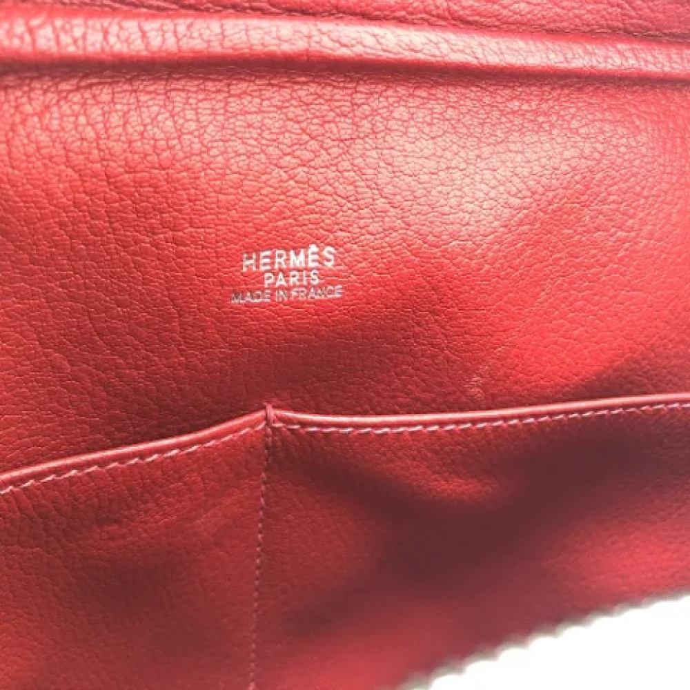 Hermès Vintage Pre-owned Leather shoulder-bags White Dames