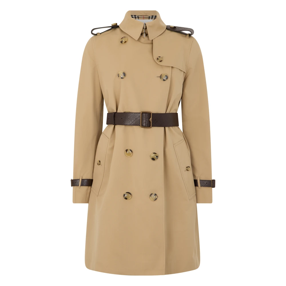 Burberry - Trench Coat - Coats - Mujer - Beige - 2XS