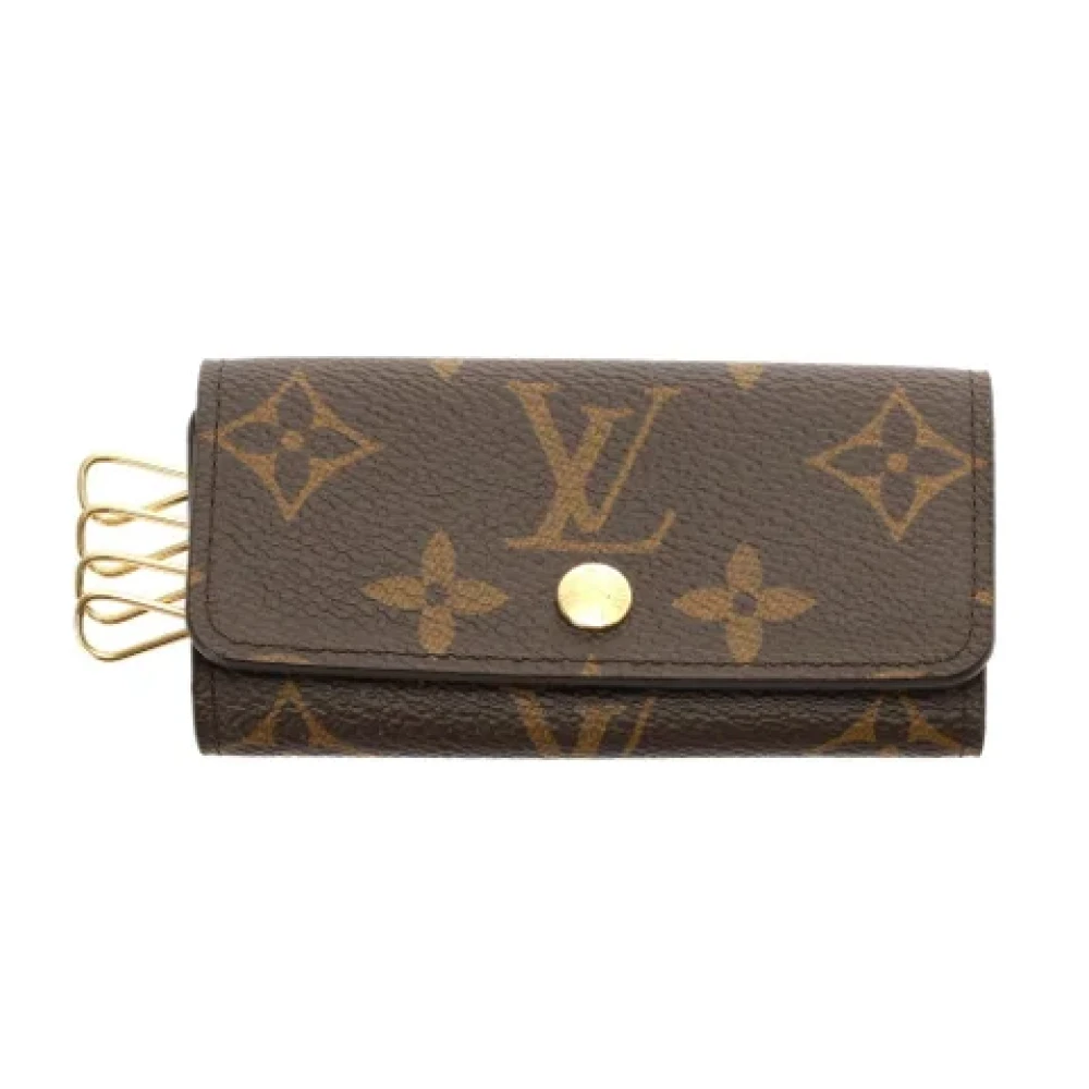 Louis Vuitton Vintage Pre-owned Fabric key-holders Brown Dames