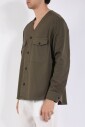 cotton-overshirt-with-v-neck