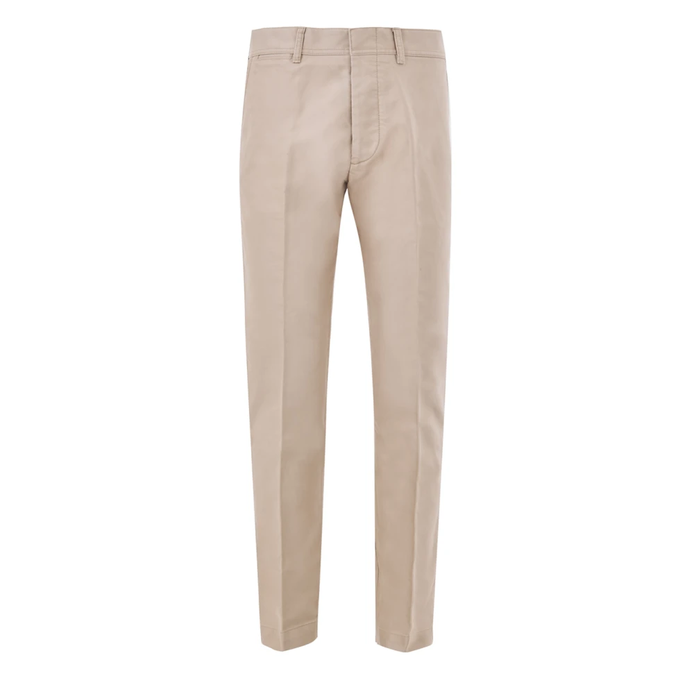 Tom Ford , Chinos, Male, Beige, W36, Military Cotton Chino