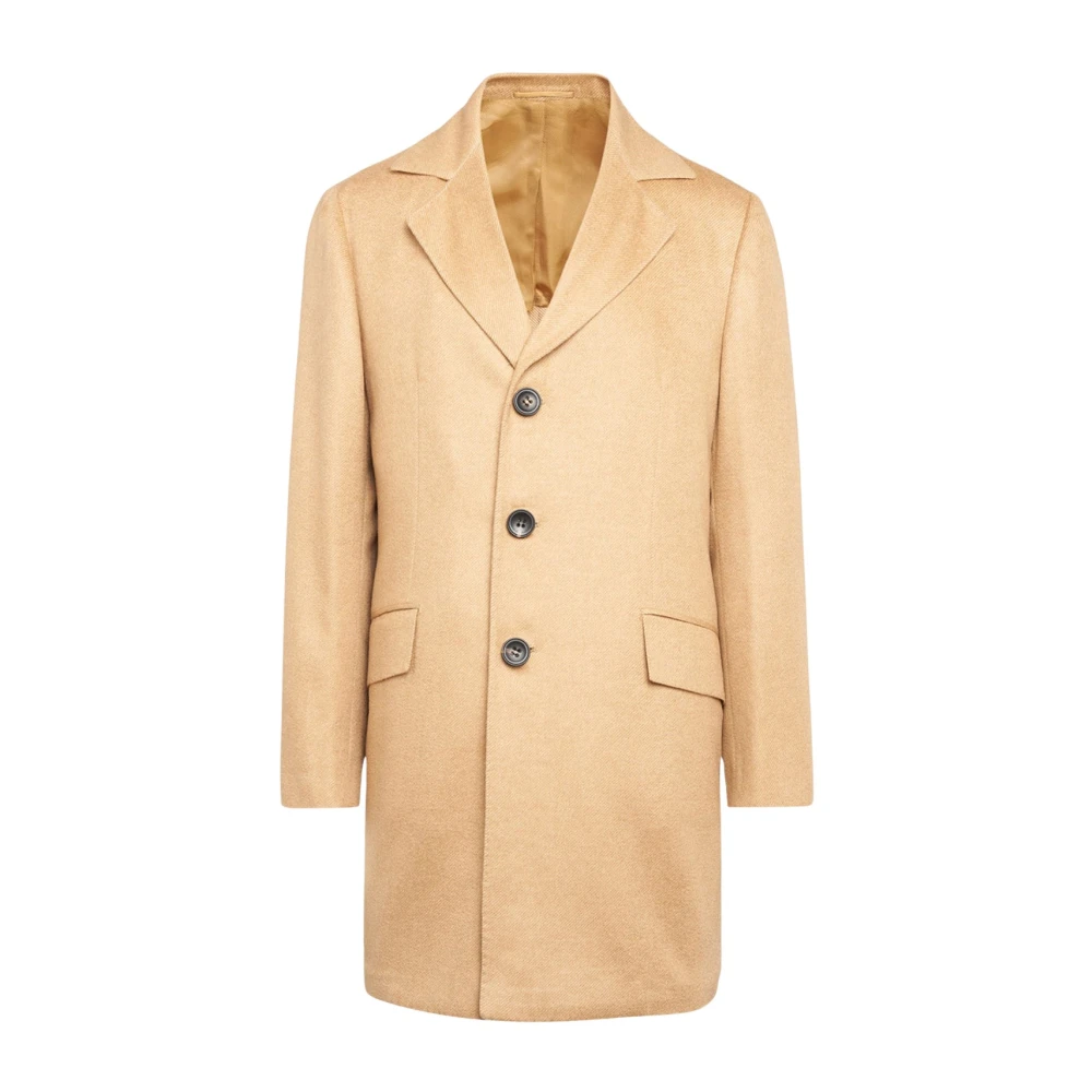Kiton Kasjmier Buitenvest Brown Heren