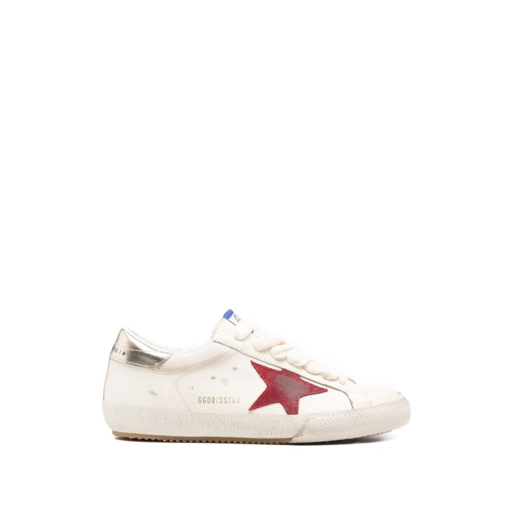 Golden Goose Men's White Sneakers, 11 Uk, Super-Star Trainers