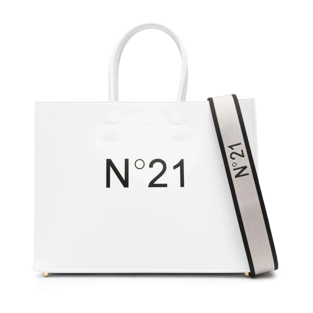 N21 Horizontale Shopper Accessoires White Dames