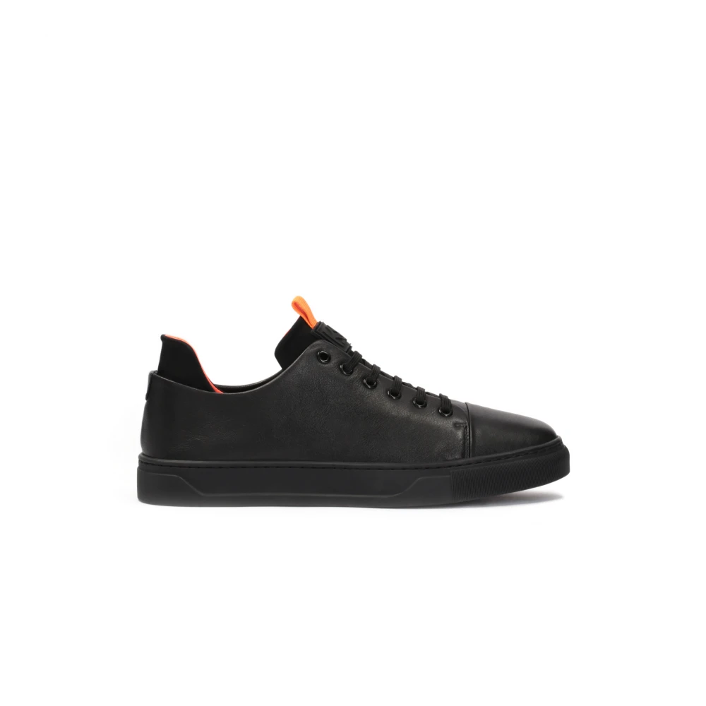 Kazar Zwarte sneakers voor heren Heren Schoenen