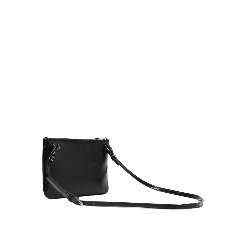 Liu Jo Zwarte Synthetische Clutch Tas Black Dames