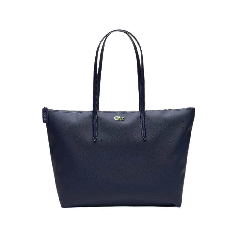 Lacoste Donna Blu Borse, Taglia Unica, New,