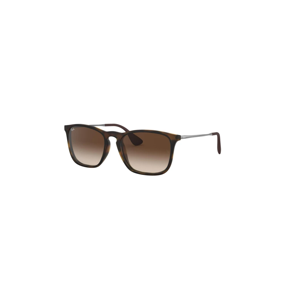 Ray-Ban Chris Sunglasses Rubber Havana RB4187 856/13 - Image 7