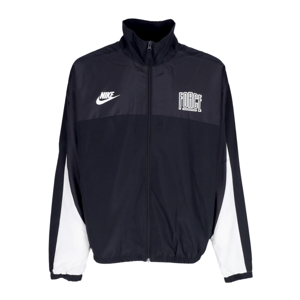 Nike Vävd Windbreaker Jacka Svart/Vit Black, Herr