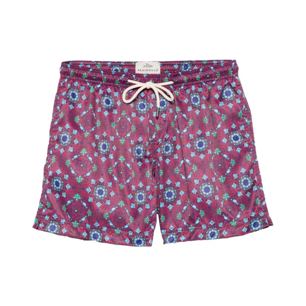 Peninsula Multicolor Rapallo Swim Shorts - Male - Beachwear - Xl - Swimwear