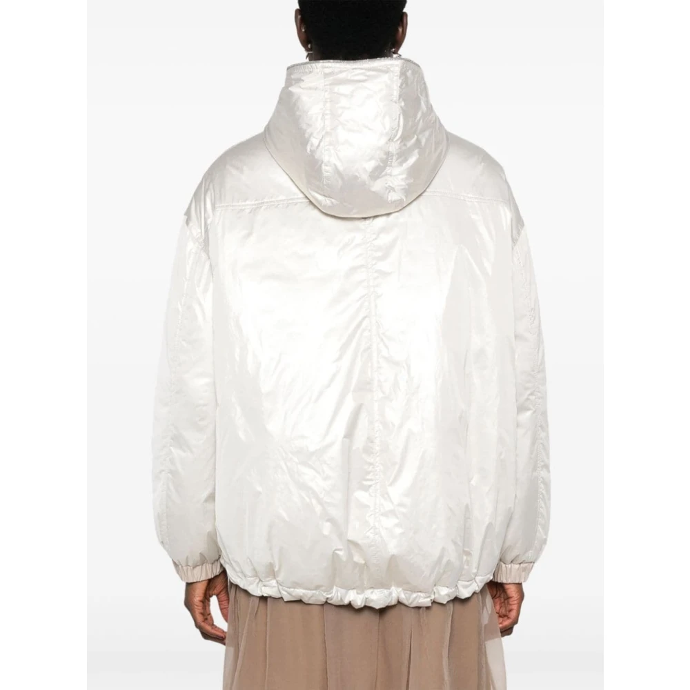 BRUNELLO CUCINELLI Witte Donsjas White Dames