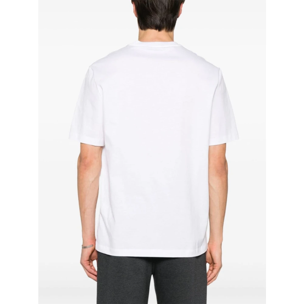 Versace Witte T-shirts & Polos voor Mannen White Heren