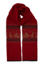 echarpe-rouge-motif-de-noel-style-italien
