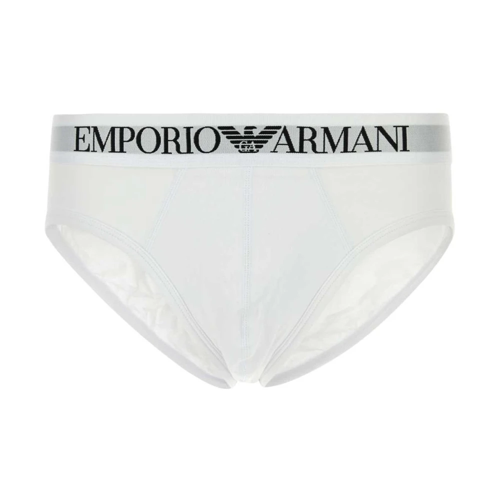 Emporio Armani Homme Blanc Sous-Vêtements, Taille: L Slips