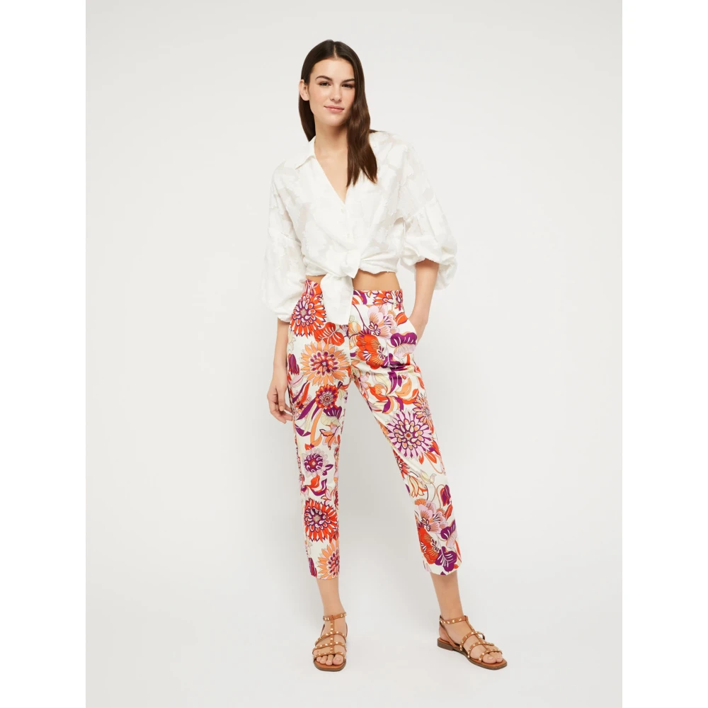 Pennyblack Stijlvolle katoenen chino's Multicolor Dames