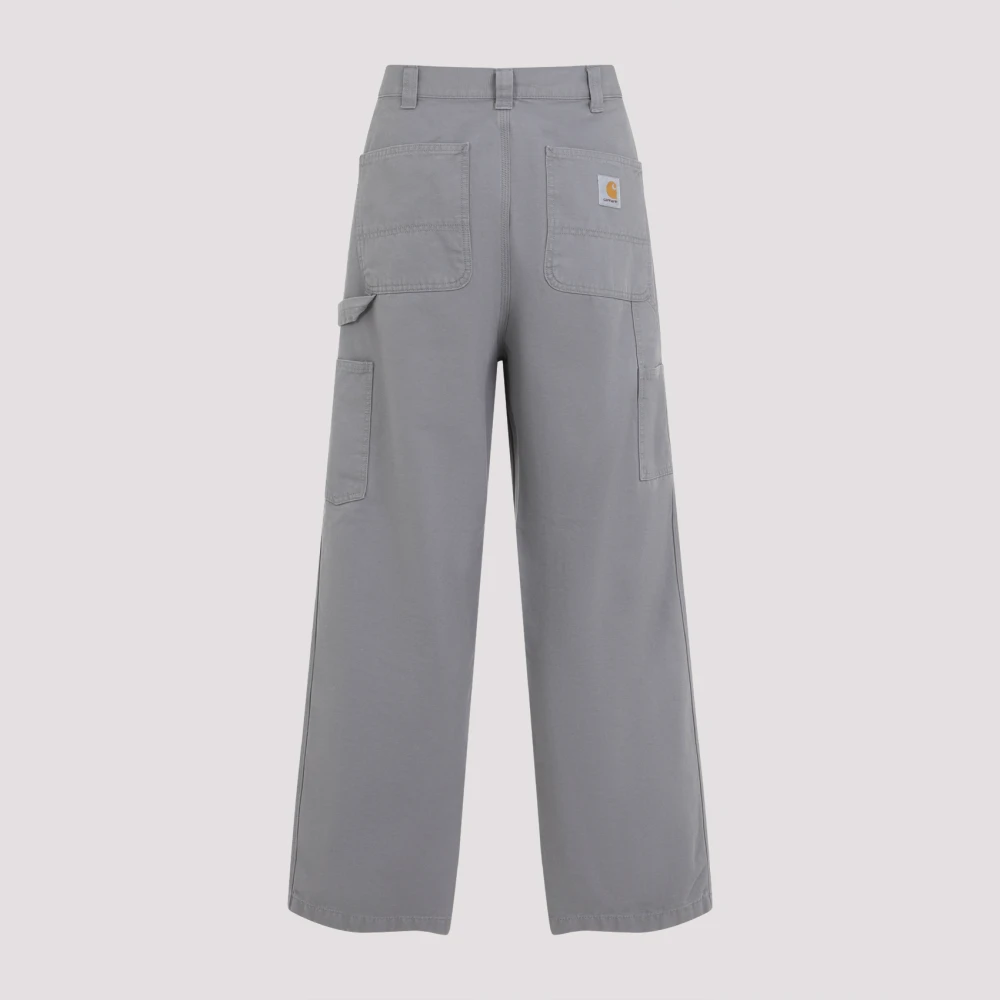 Carhartt WIP Neutrale Katoenen Broek Ss25 Blue Heren