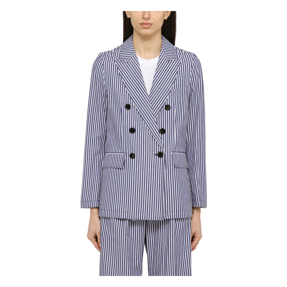 Department Five Dubbelborst Jas ARI Blue Dames