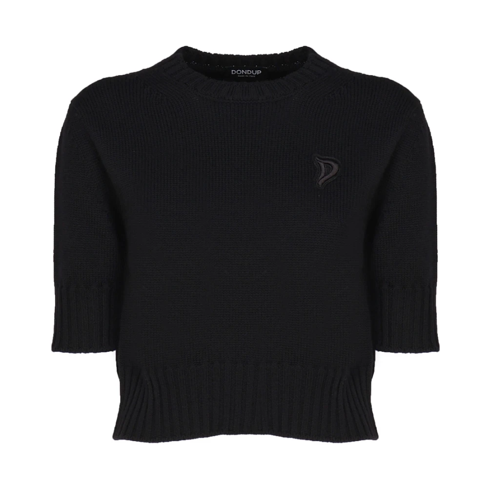 Dondup Katoenmix Sweaters Black Dames