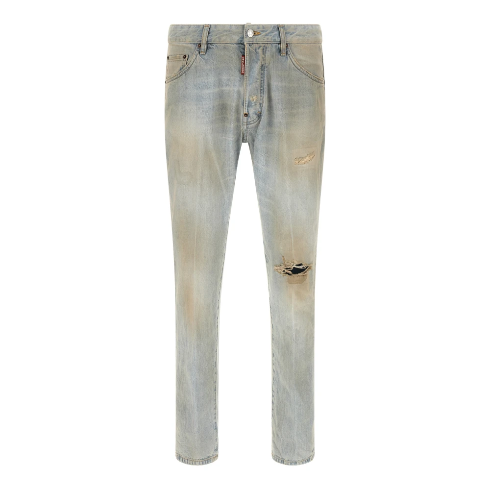 Dsquared2 Men's Blue Slim Fit Jeans, S, Teddy Jeans
