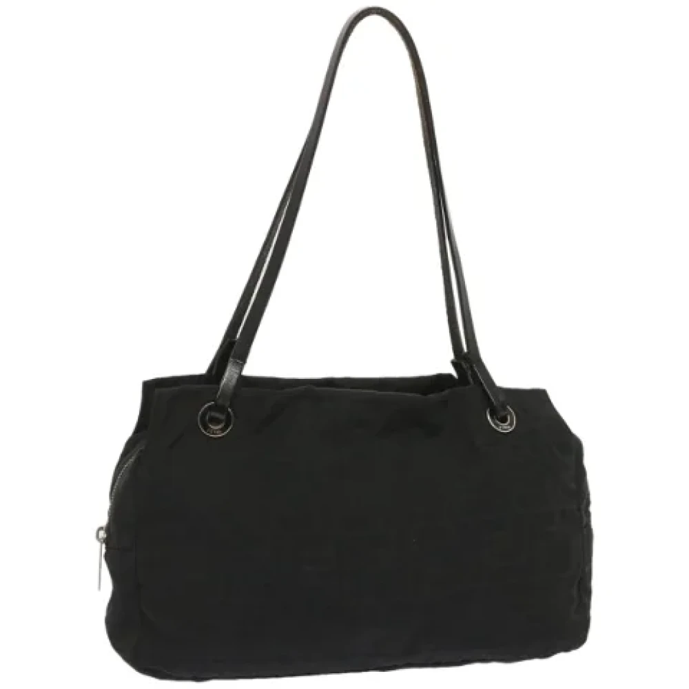 Fendi Vintage Pre-owned Canvas fendi-bags Black Dames