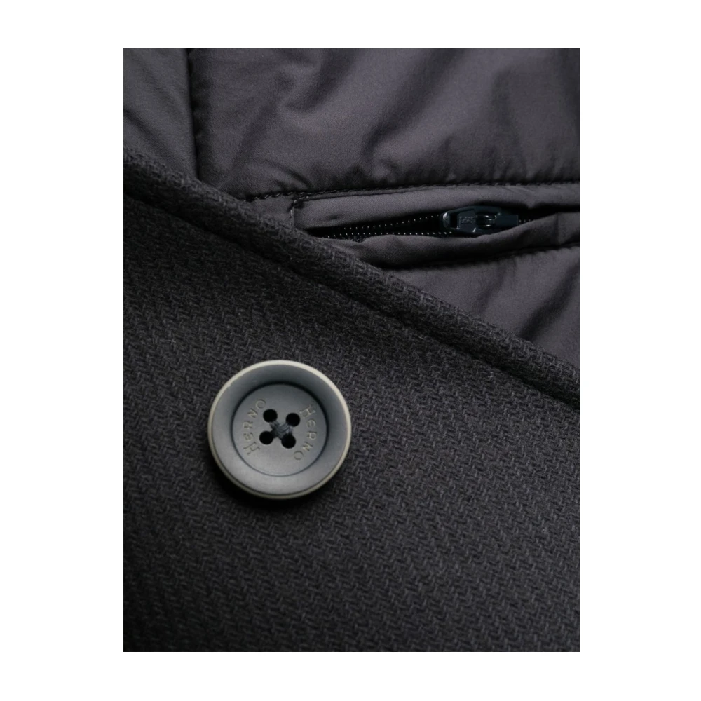 Herno Ecowool Jas Blue Heren