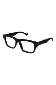 Czarne Przezroczyste Okulary GG0963O
