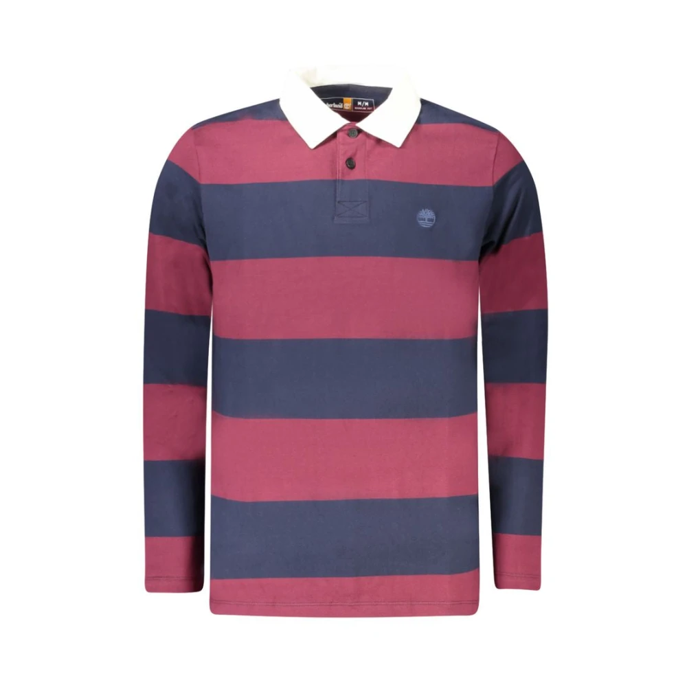 Timberland Men's Multicolor Red Cotton Polo Shirt - Polo Shirts - Xl - Tops