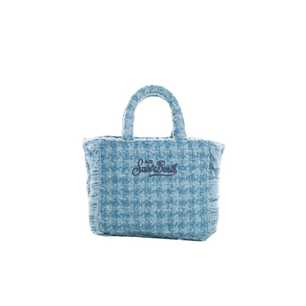 MC2 Saint Barth Winter Mini Vanity Handtas Blue Dames