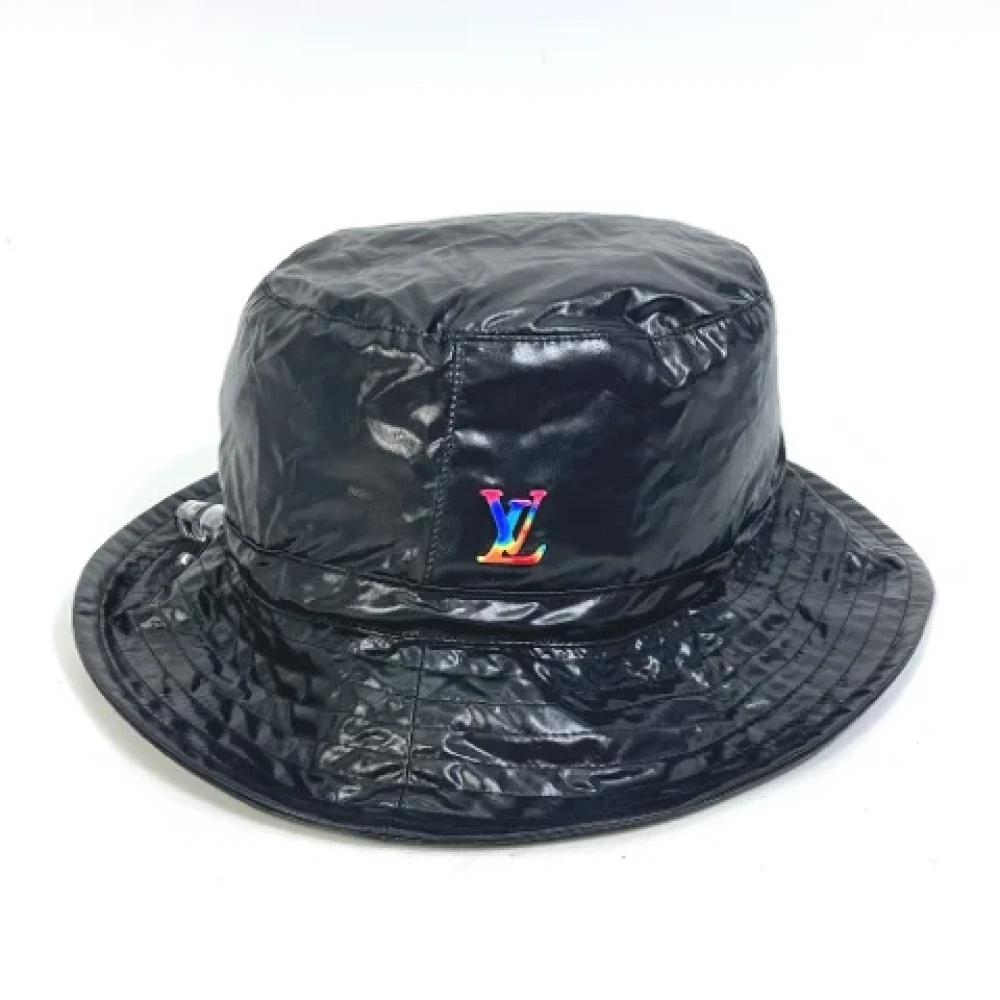 Louis Vuitton Vintage Pre-owned Fabric hats Black Dames
