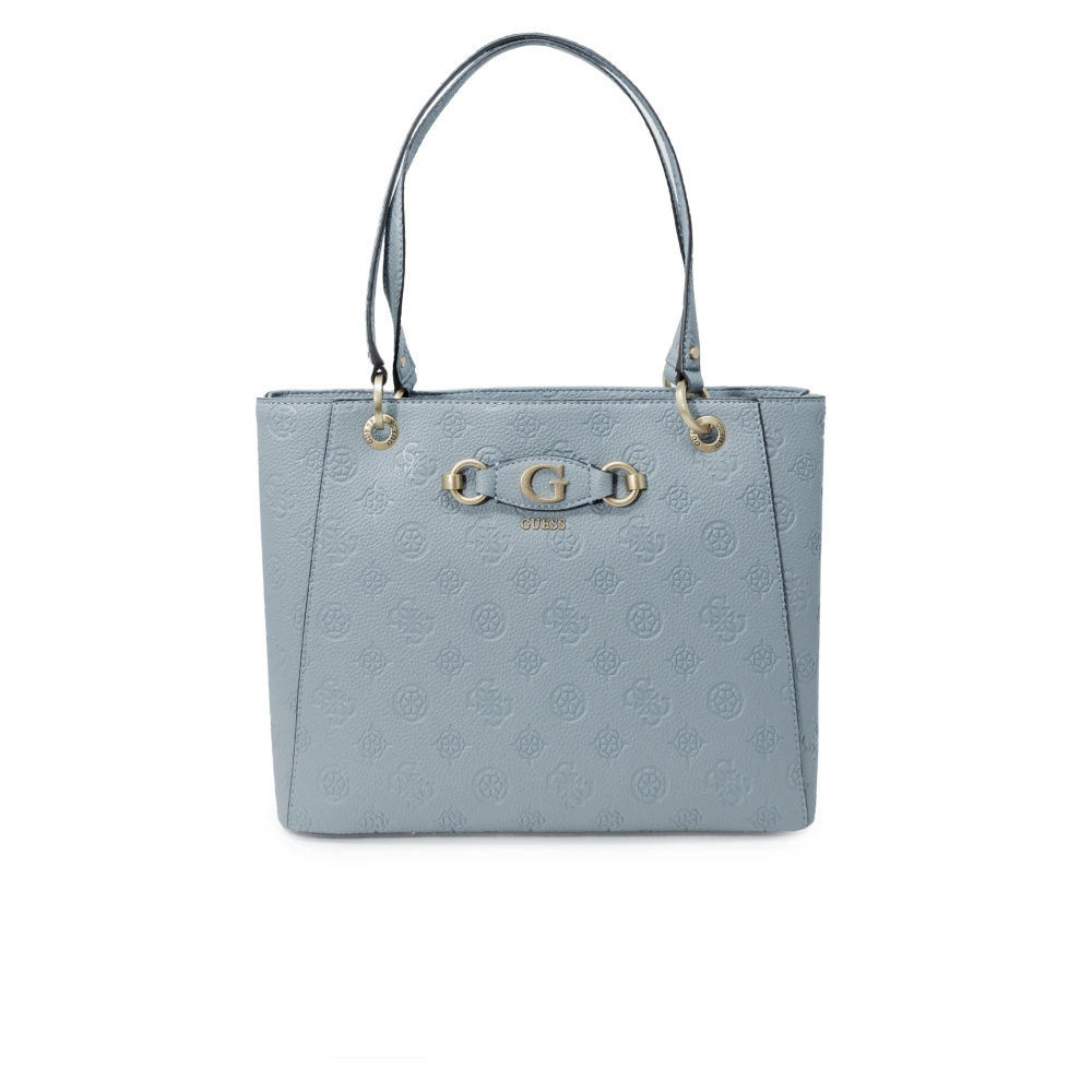 Guess Peony Noel Tote Blue Dames