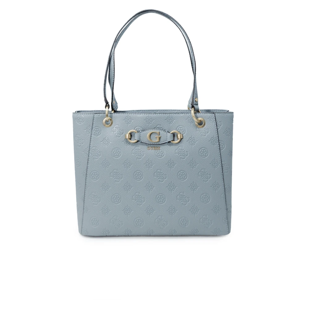 Guess Peony Noel Tote Väska Blue, Dam