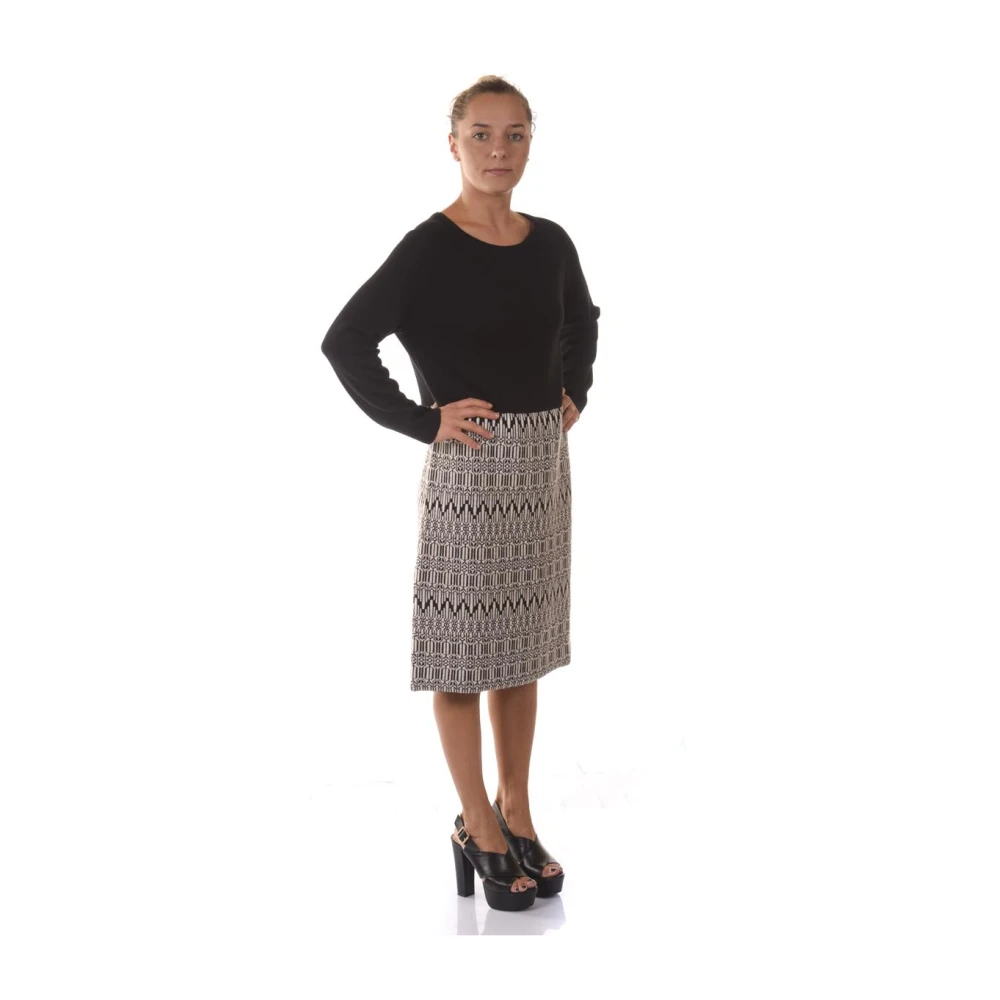 Max Mara Elegante Badia Jurk voor Vrouwen Black Dames