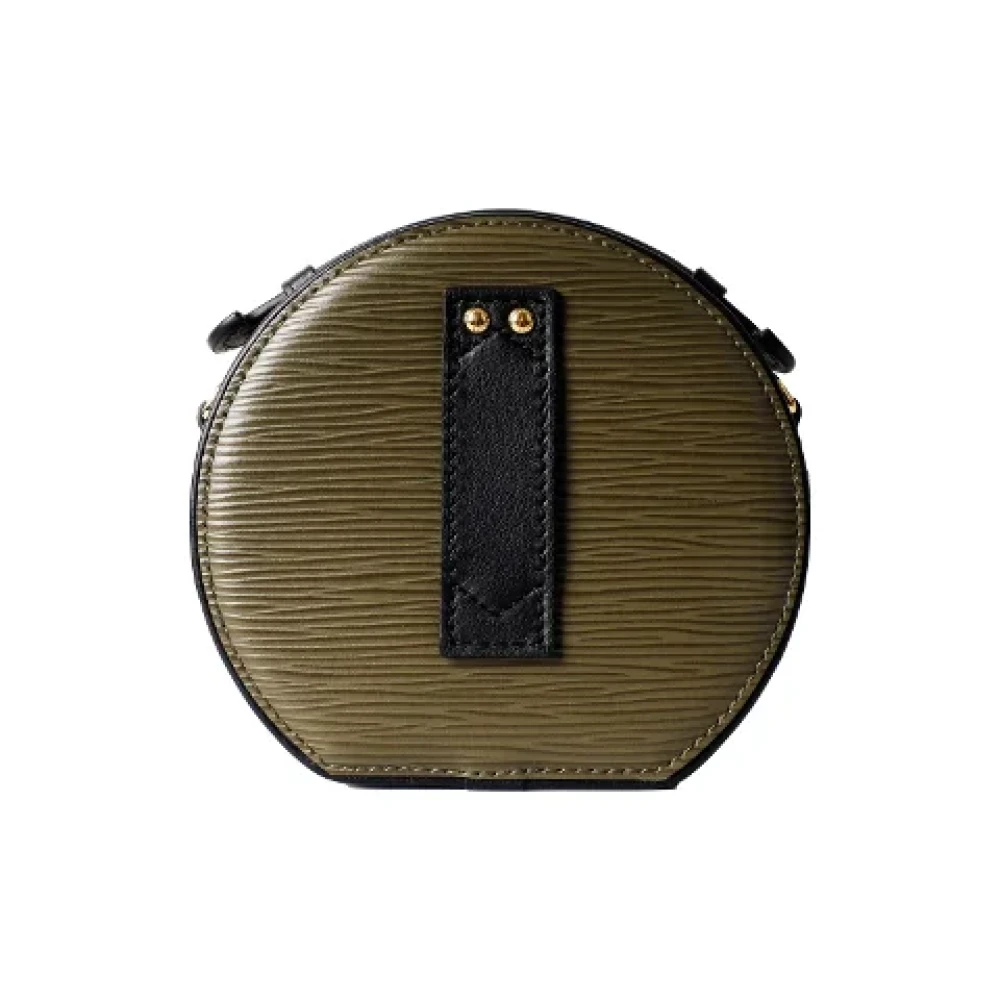 Louis Vuitton Vintage Pre-owned Leather louis-vuitton-bags Green Dames